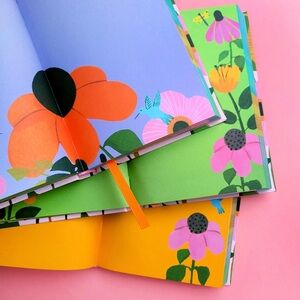 Illustrated Journal - gorgeous floral illustrations – 272 Pages, Amazing Gift!